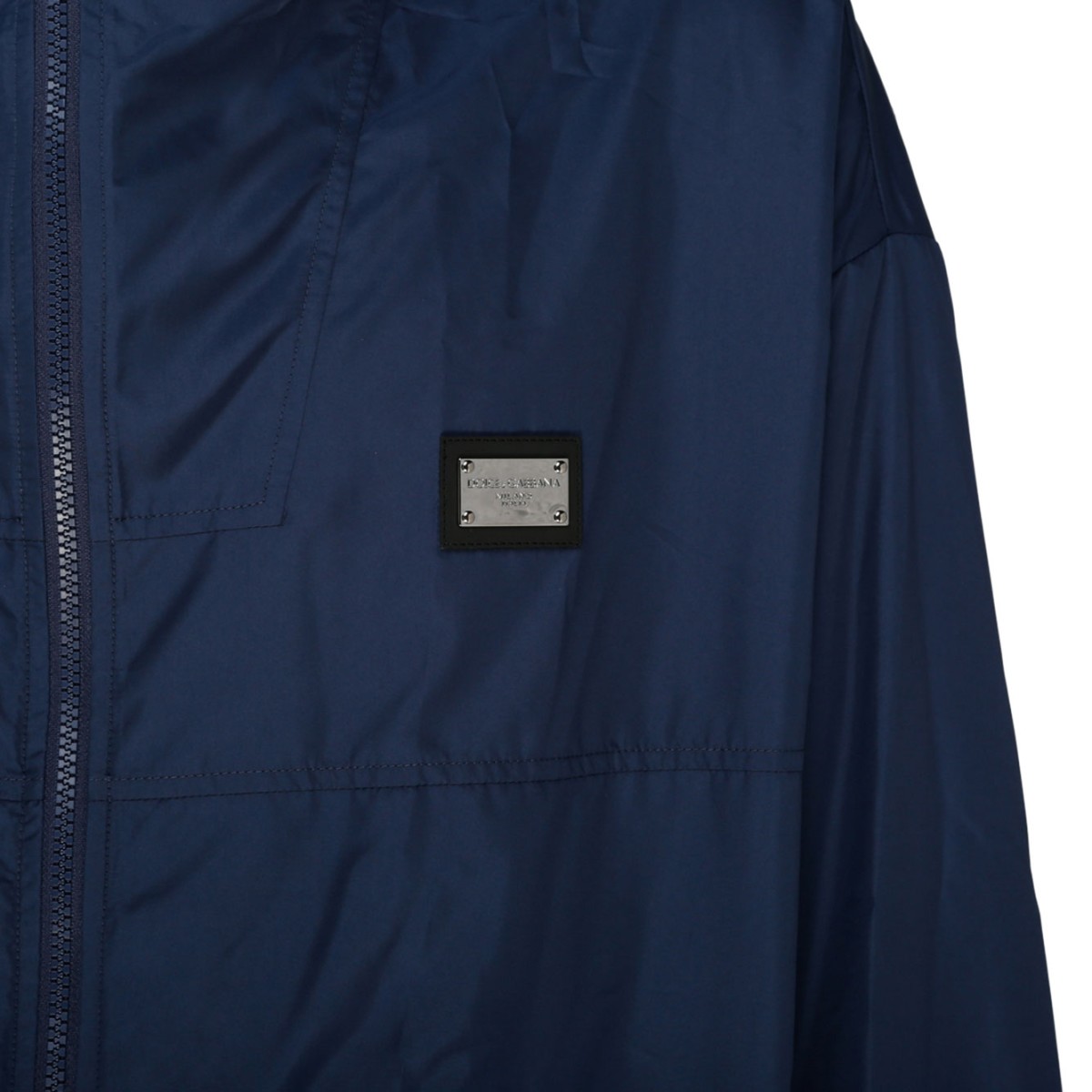 Blue Logo Plaque Jacket