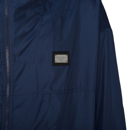 Blue Logo Plaque Jacket