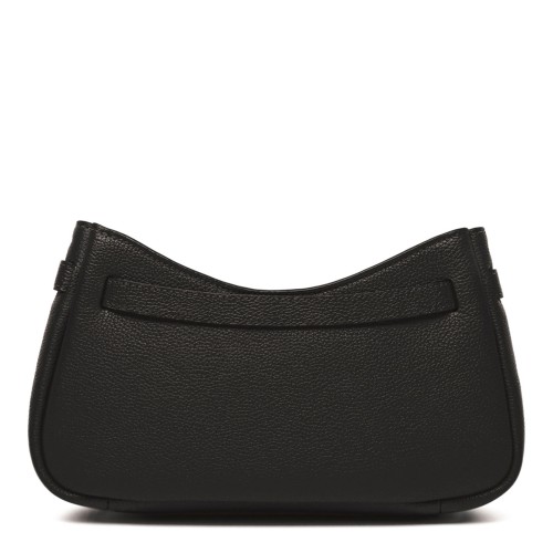 Black Romy Zip Top Crossbody Bag