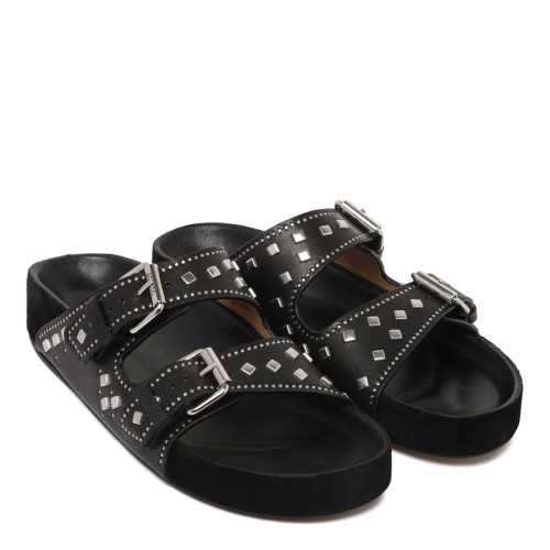 Black Lennyo Sandals