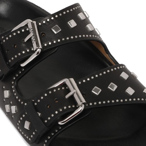 Black Lennyo Sandals