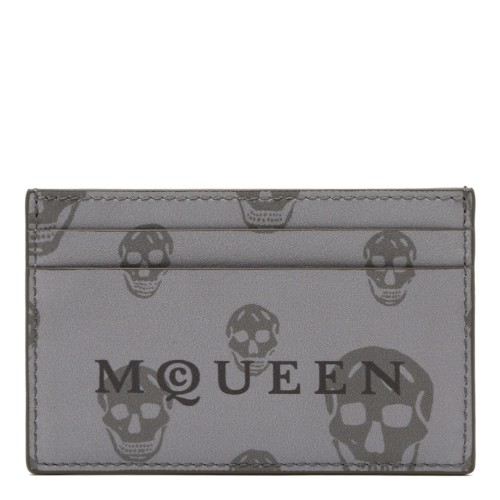 Orchic Skull Print Card Holder