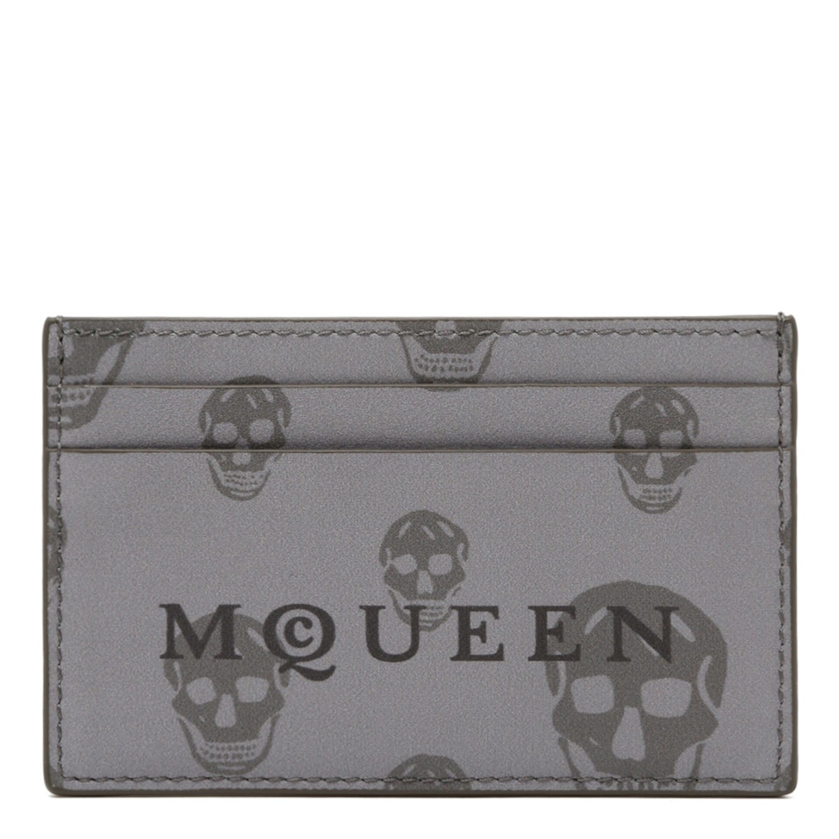 Orchic Skull Print Card Holder