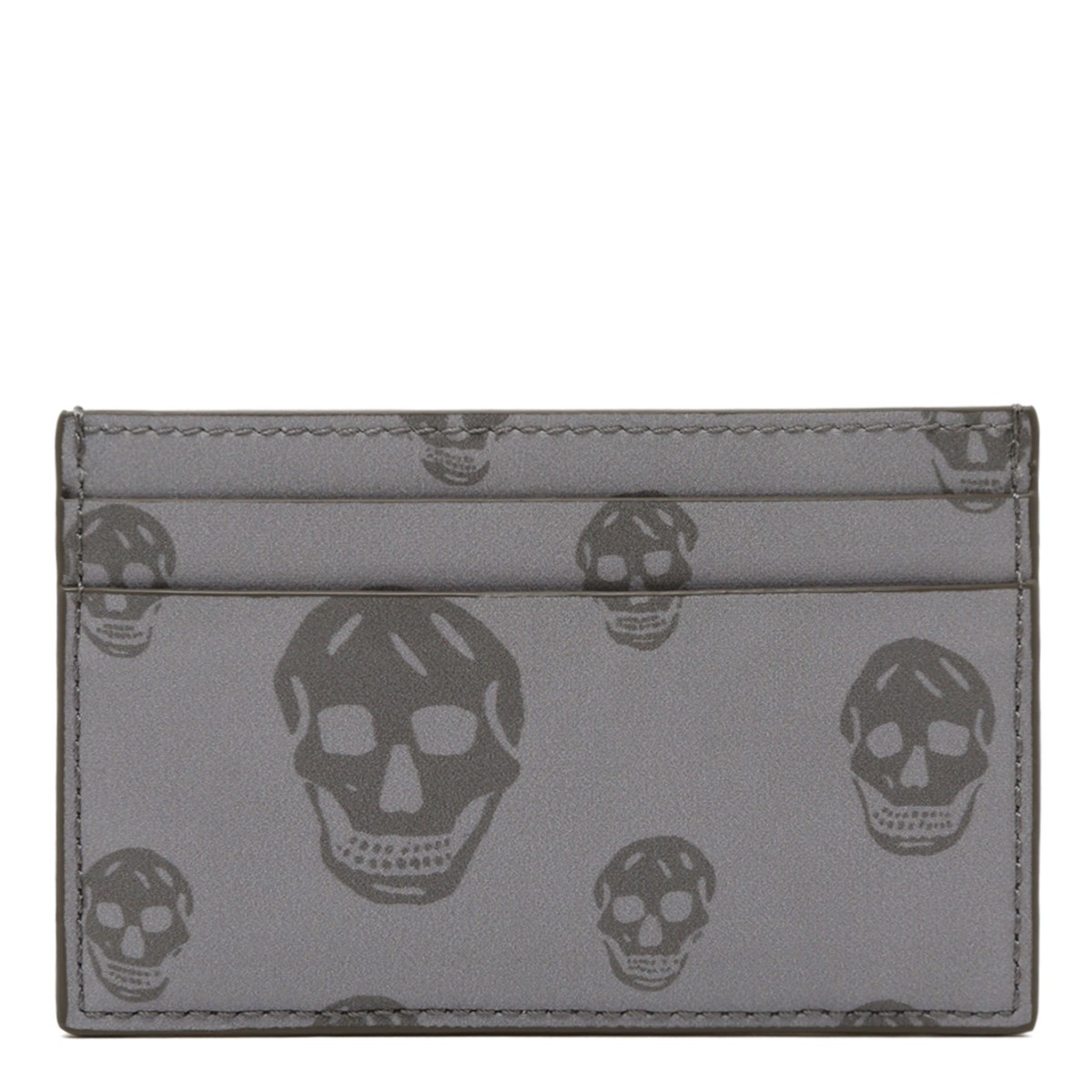 Orchic Skull Print Card Holder