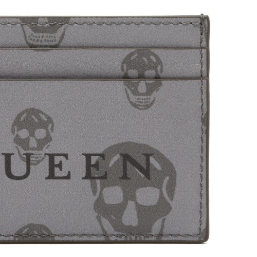Orchic Skull Print Card Holder