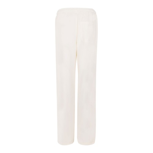 Ivory White Dorotea Star Track Pants