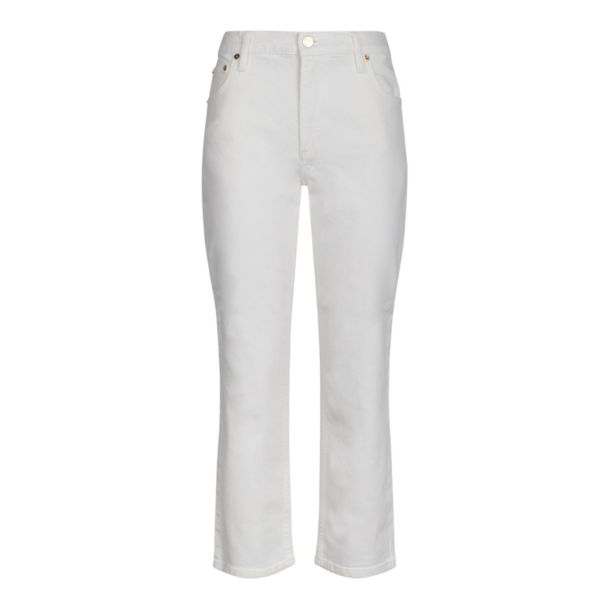 White Flare Denim Jeans