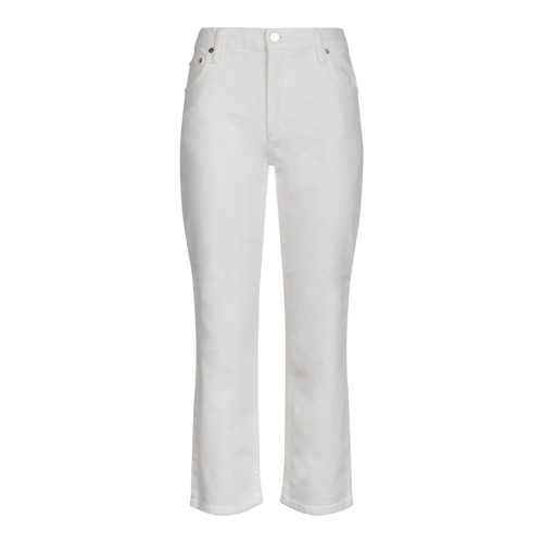 White Flare Denim Jeans