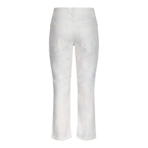 White Flare Denim Jeans