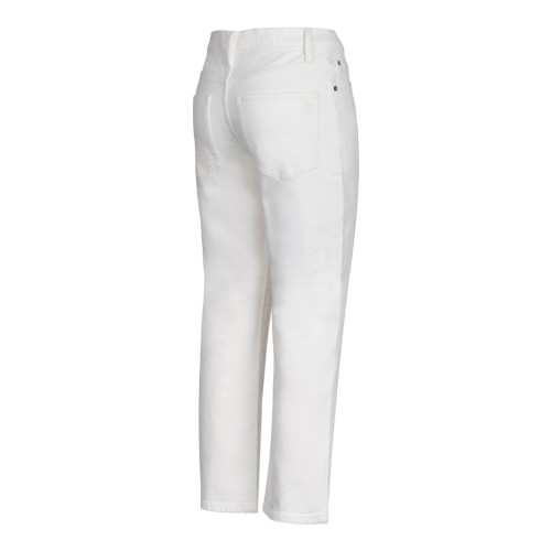 White Flare Denim Jeans