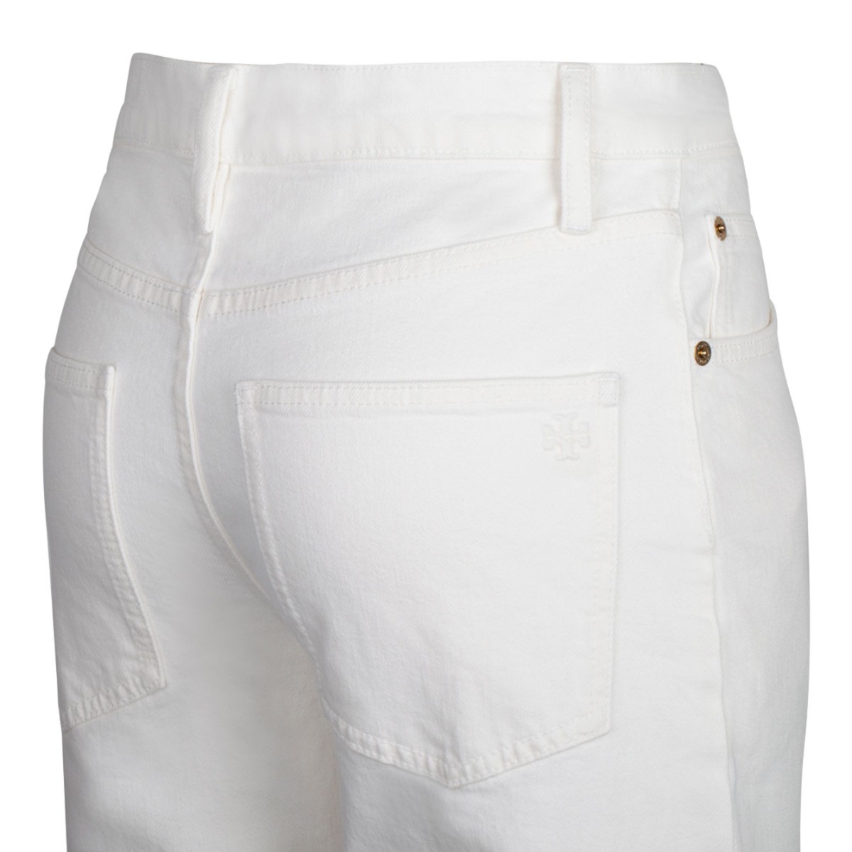 White Flare Denim Jeans