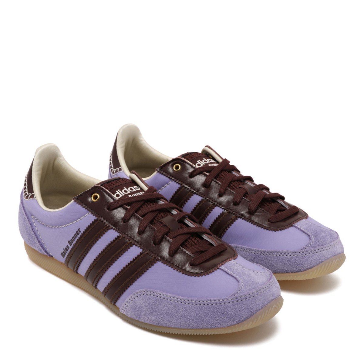 Light Purple Suede Sneakers