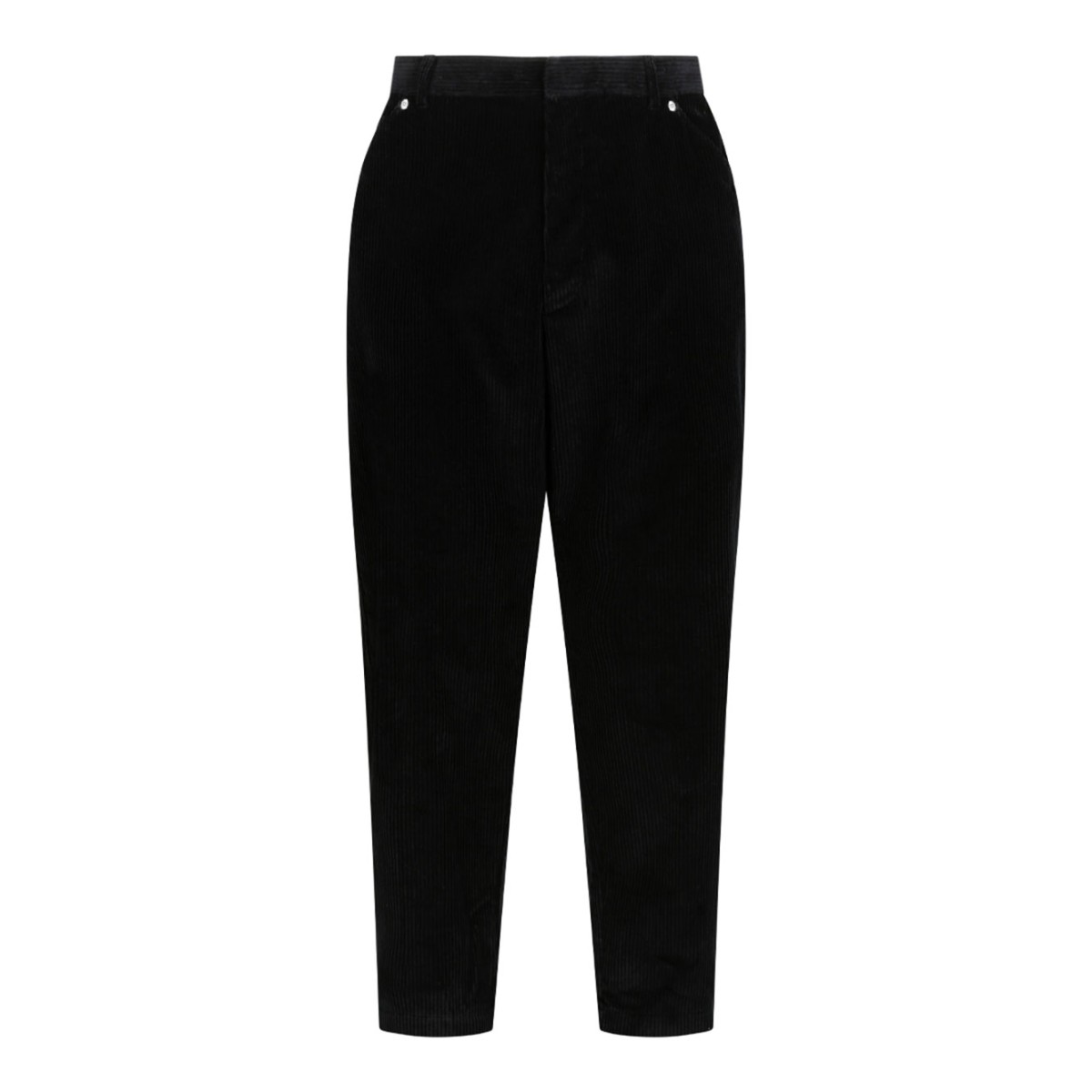Black Corduroy Trousers