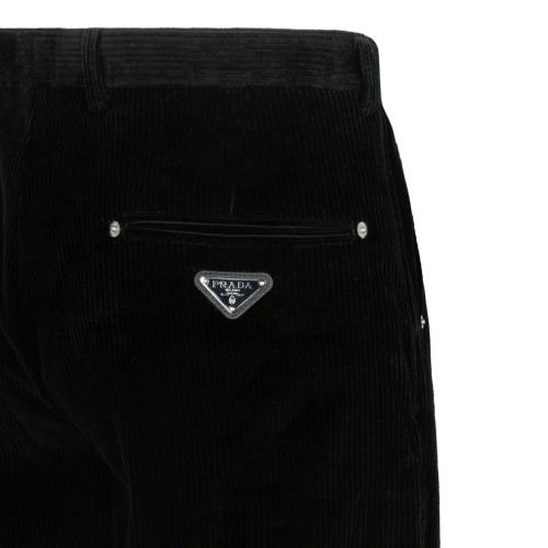 Black Corduroy Trousers