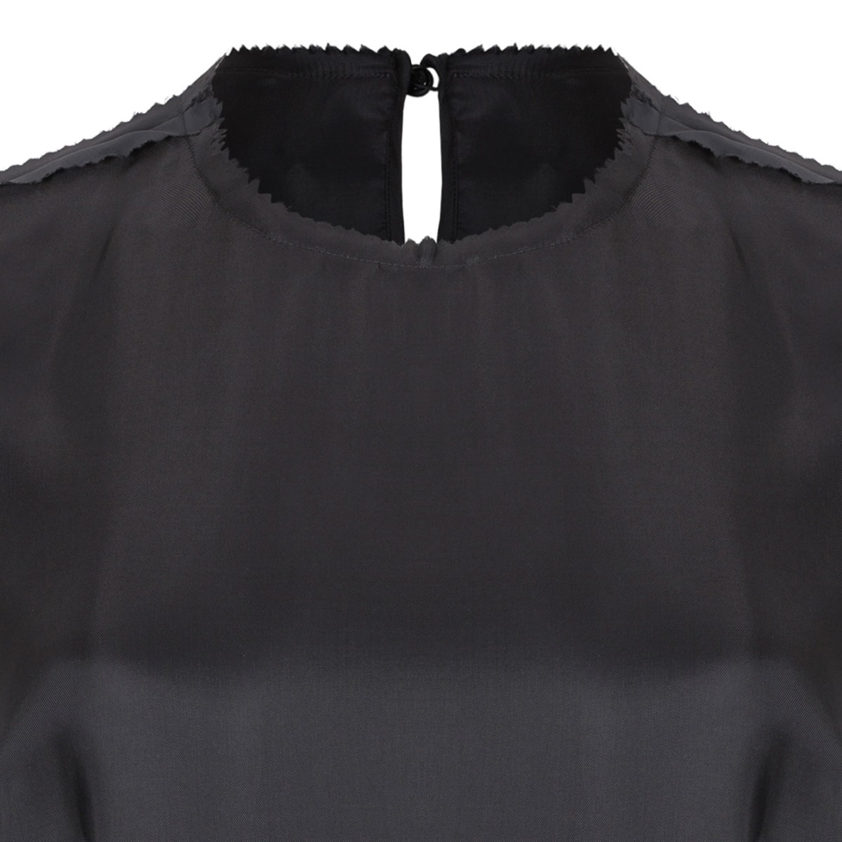 Melange Carbon Panelled Midi Dress