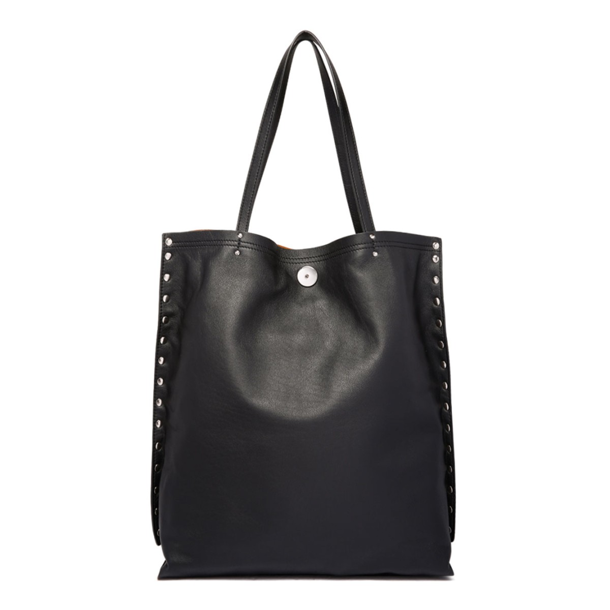 Black Medium A' Spasso Tote Bag