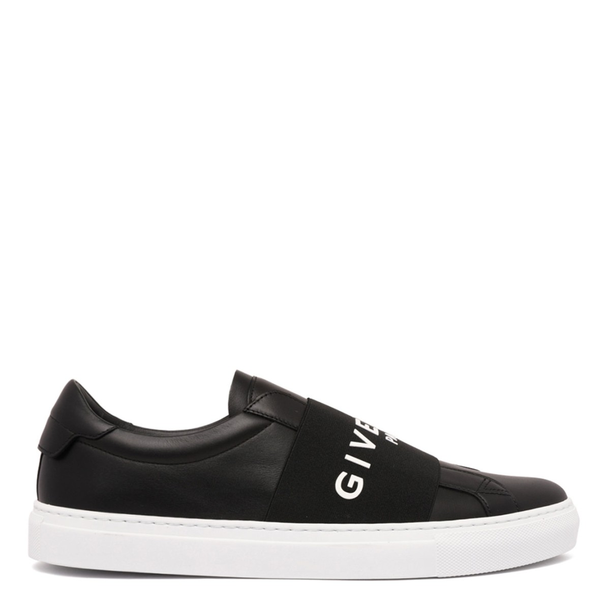 Black City Court Slip-On Trainers