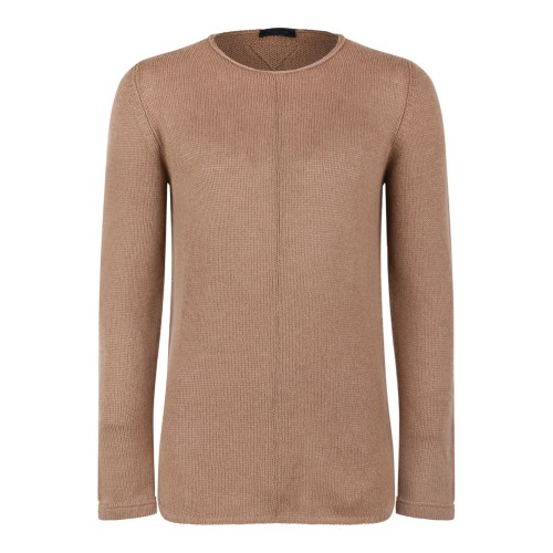 Ochre Brown Cashmere Sweater
