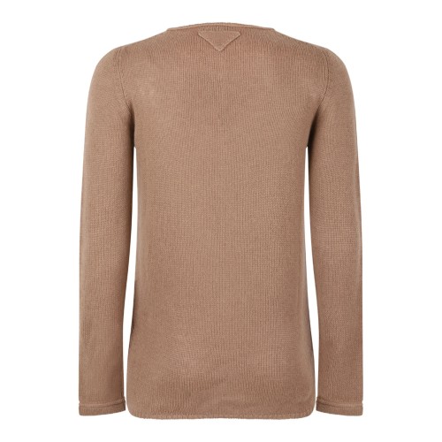 Ochre Brown Cashmere Sweater
