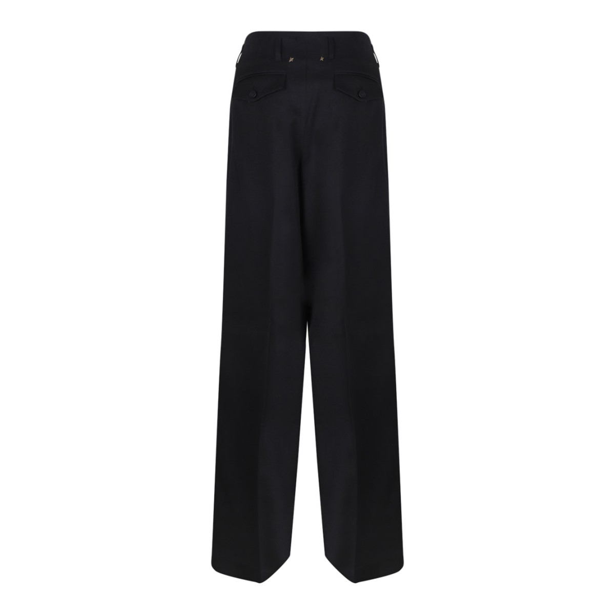 Black Flavia Tailored Palazzo Pants