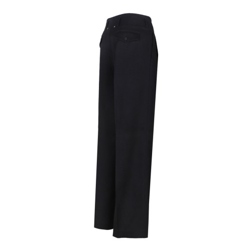 Black Flavia Tailored Palazzo Pants