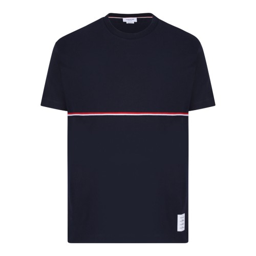 Navy Blue RWB Stripe T-Shirt