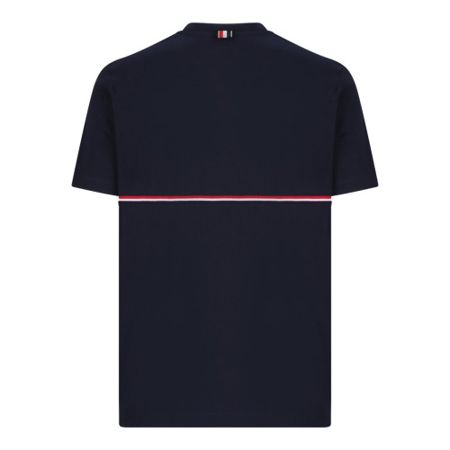 Navy Blue RWB Stripe T-Shirt 2