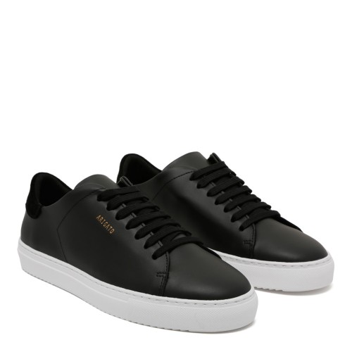 Black Smooth Leather Clean 90 Sneaker 2