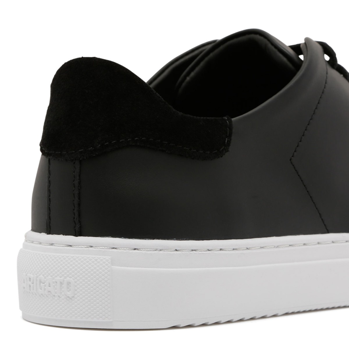 Black Smooth Leather Clean 90 Sneaker