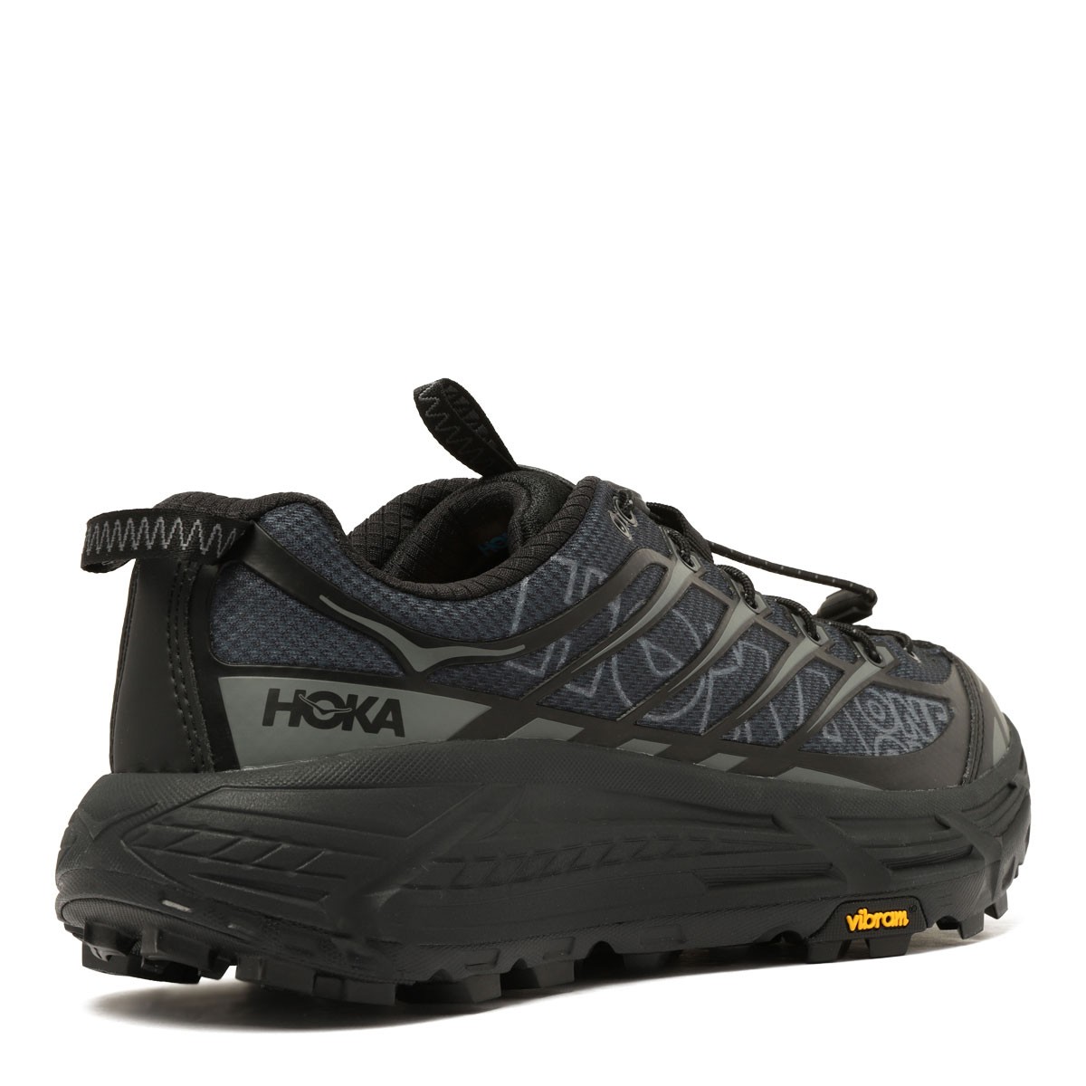 Black Mafate Three2 Logo Print Sneakers