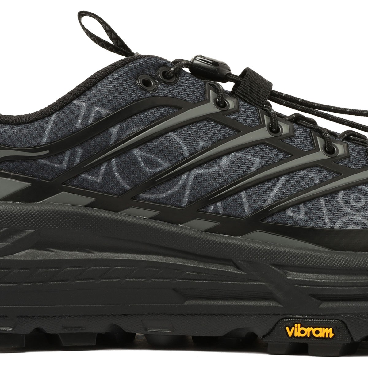 Black Mafate Three2 Logo Print Sneakers