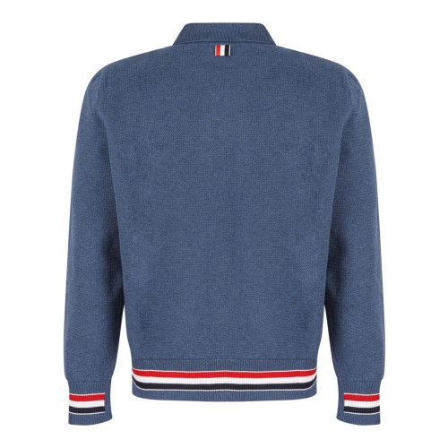 Indigo Blue Knit Jacket 2