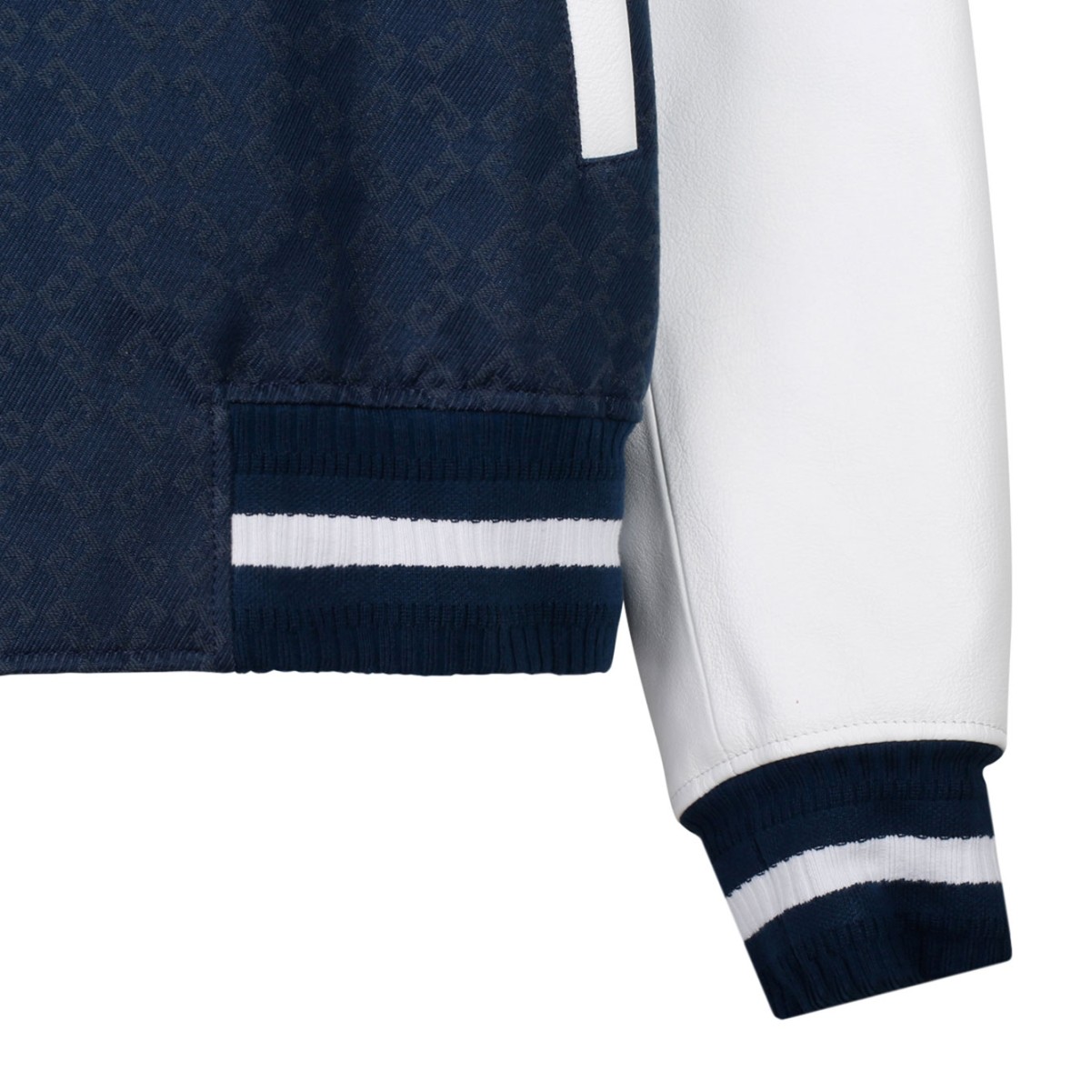 Blue And White Varsity Jacket