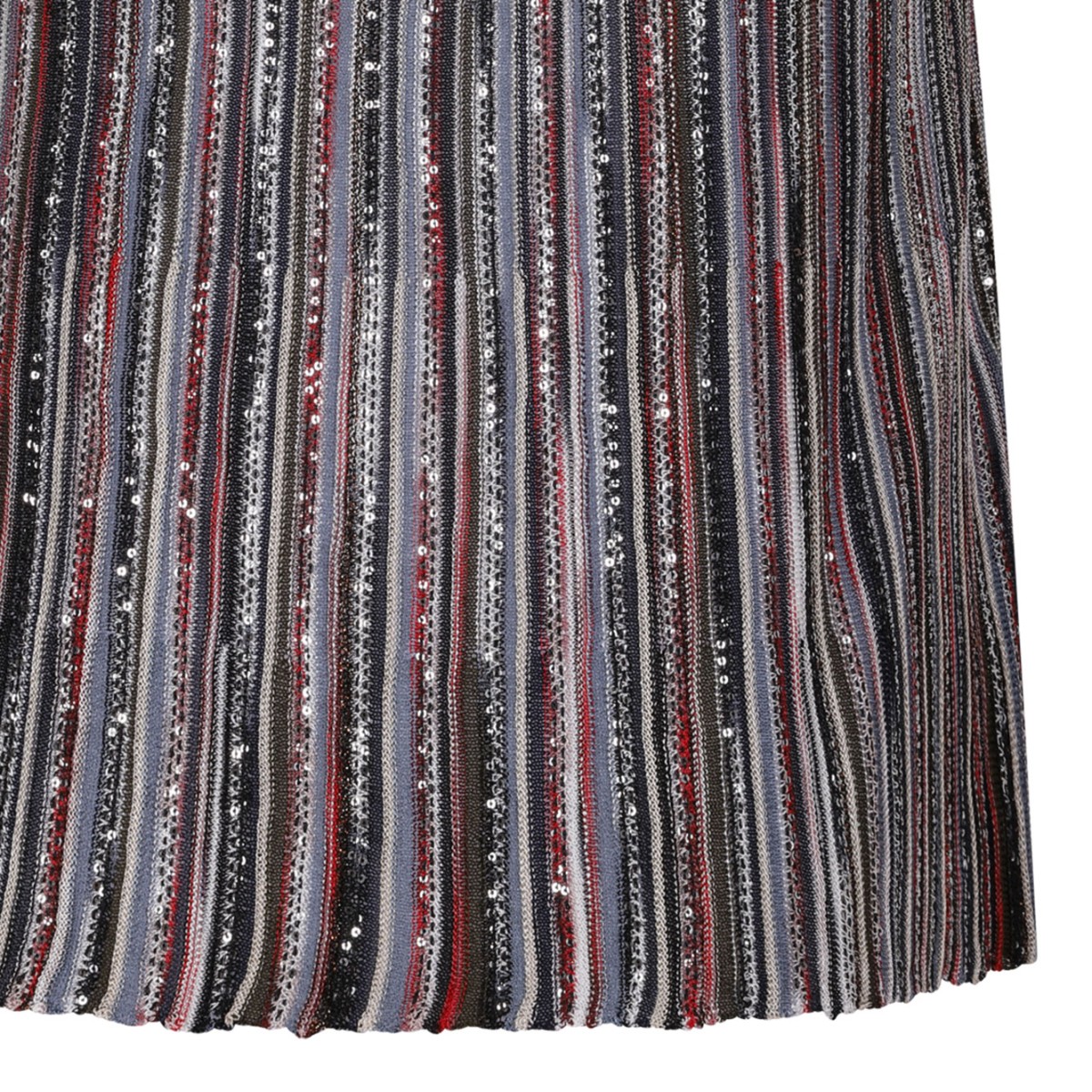 Multicolour Sleeveless Top With Sequins