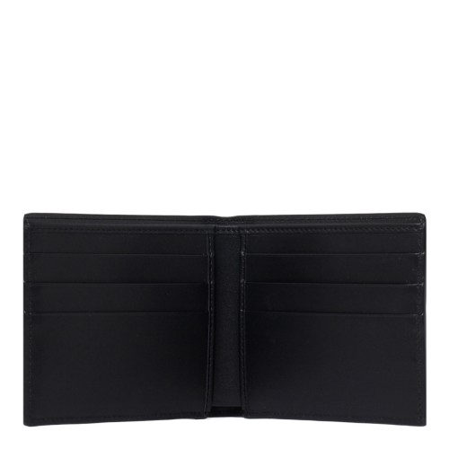 Dolce & Gabbana Black Logo Patch Wallet