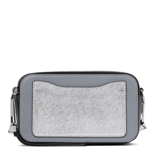 Snapshot Wolf Grey Saffiano Shoulder Bag