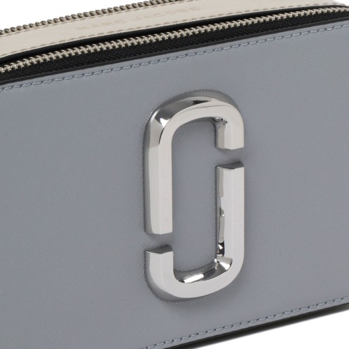 Snapshot Wolf Grey Saffiano Shoulder Bag