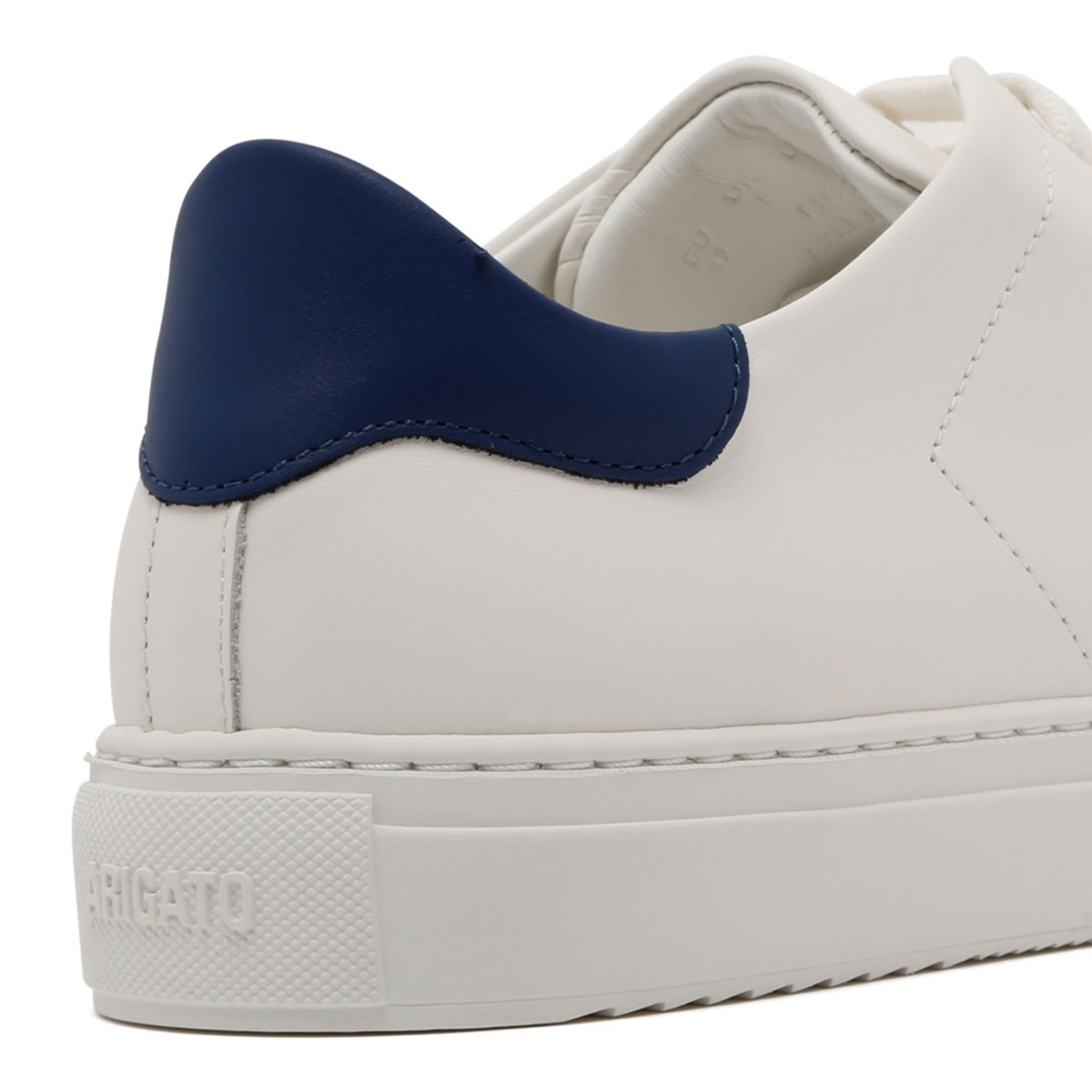 White and Blue Clean 90 Sneakers