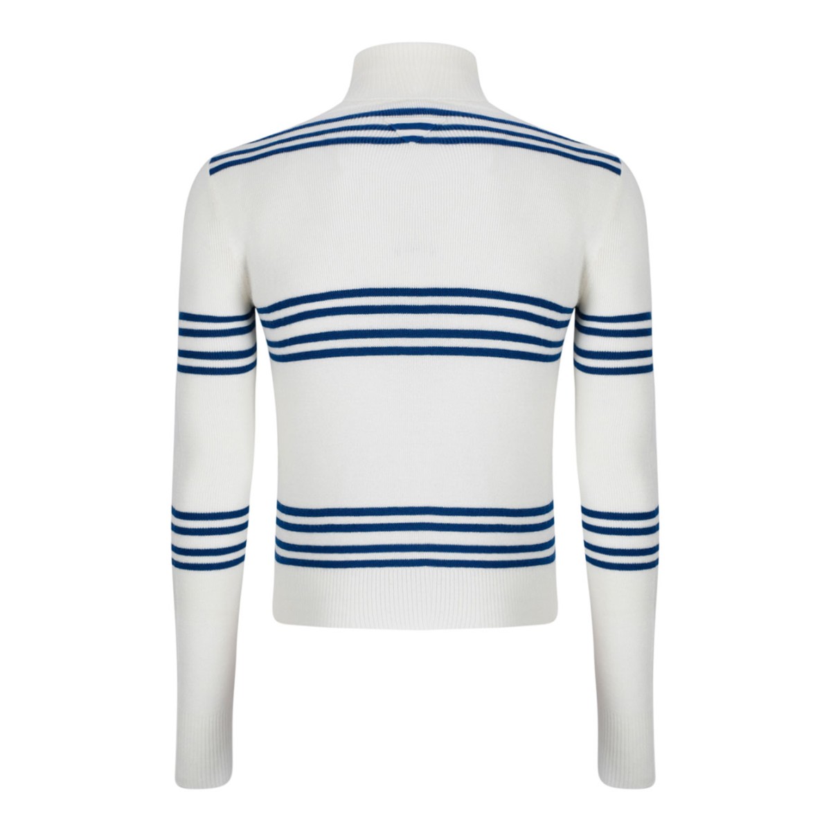 Horizontal Stripe Wool Sweater