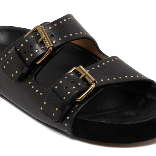 Black Lennyo Sandals