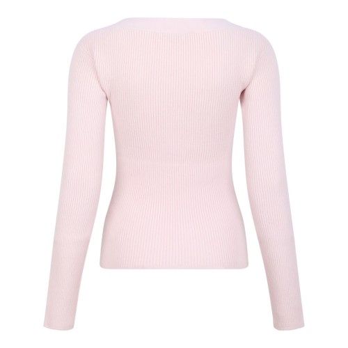 Pink Wool and Cashmere Sweater 2