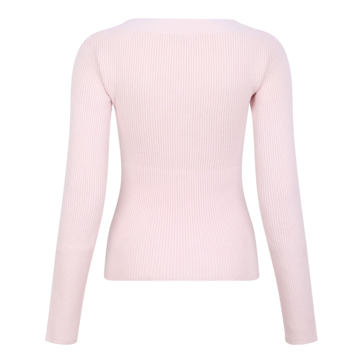 Pink Wool and Cashmere Sweater