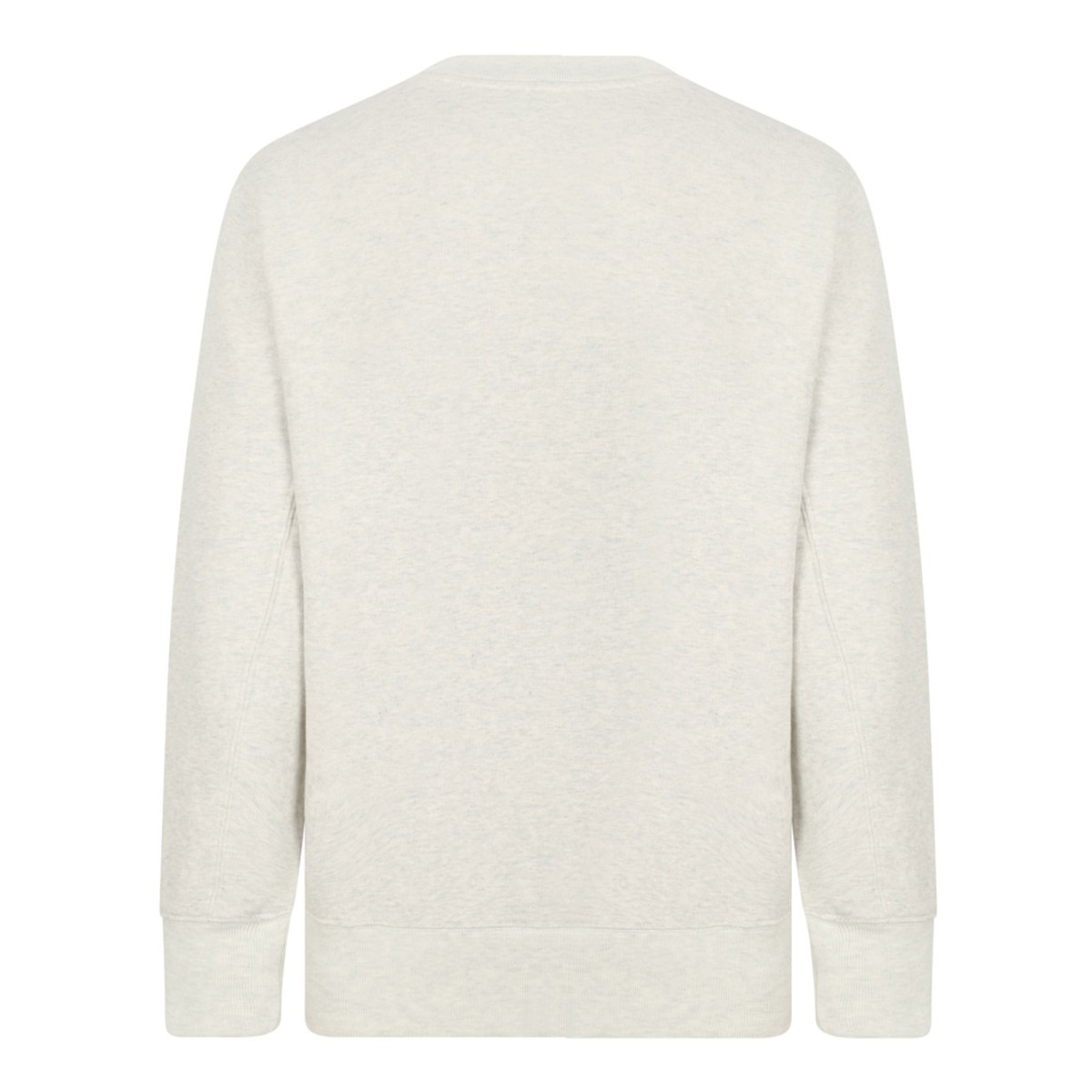 Light Beige Logo Print Sweatshirt