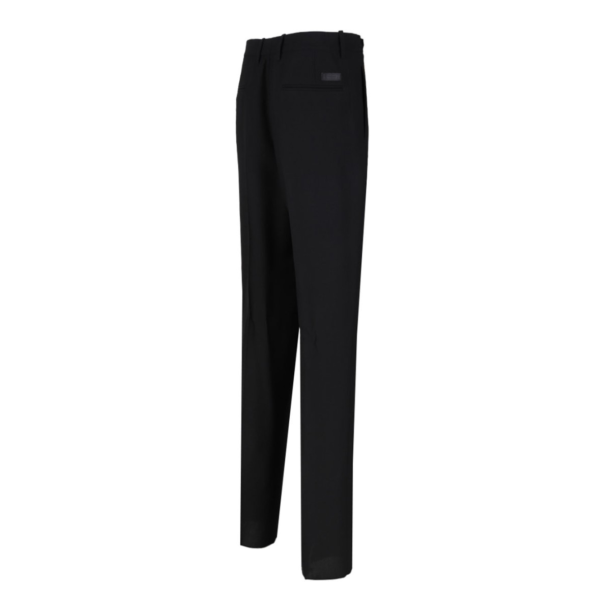Black Belted Tailored Trousers