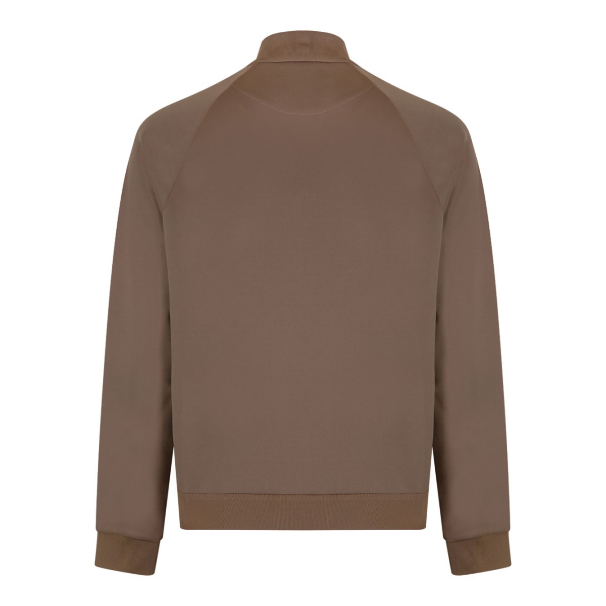 Dark Brown Technical Fleece Blouson Jacket