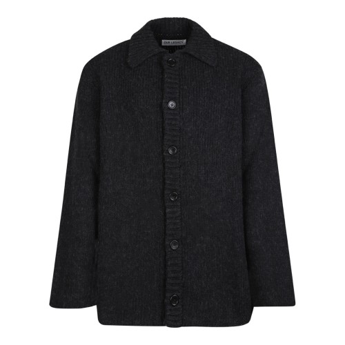 Shadow Black Cardigan