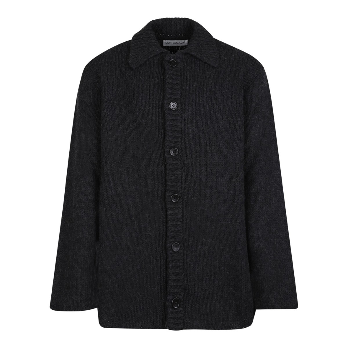 Shadow Black Cardigan