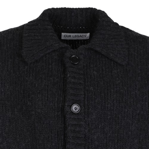 Shadow Black Cardigan