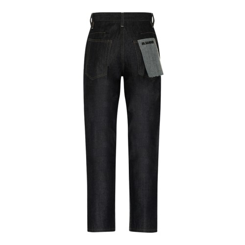 Dark Blue Cotton Trousers 2