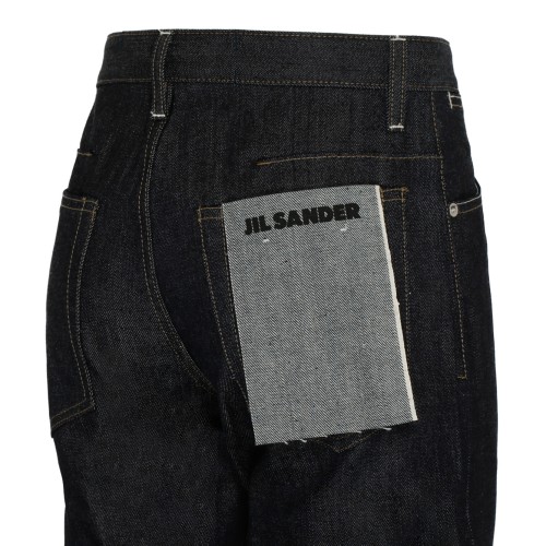 Dark Blue Cotton Trousers